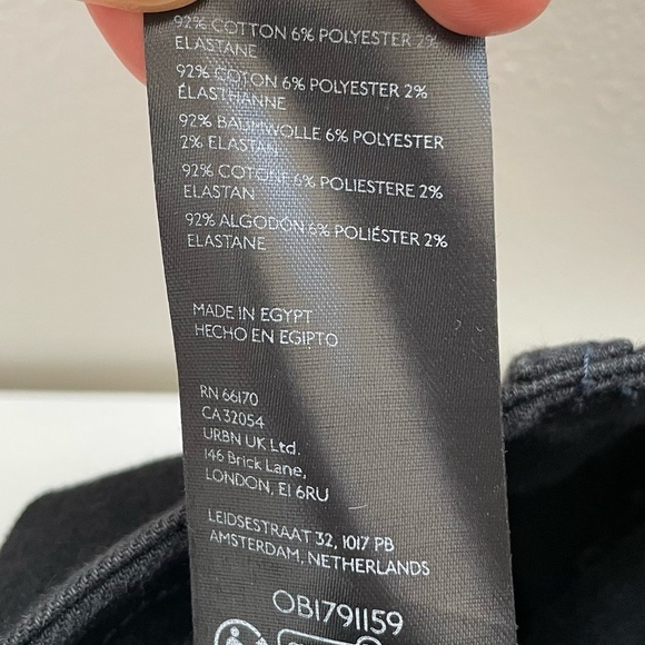 New Free People We the Free Level Up Slit Bootcut flare Jeans western country 26 - Picture 15 of 16